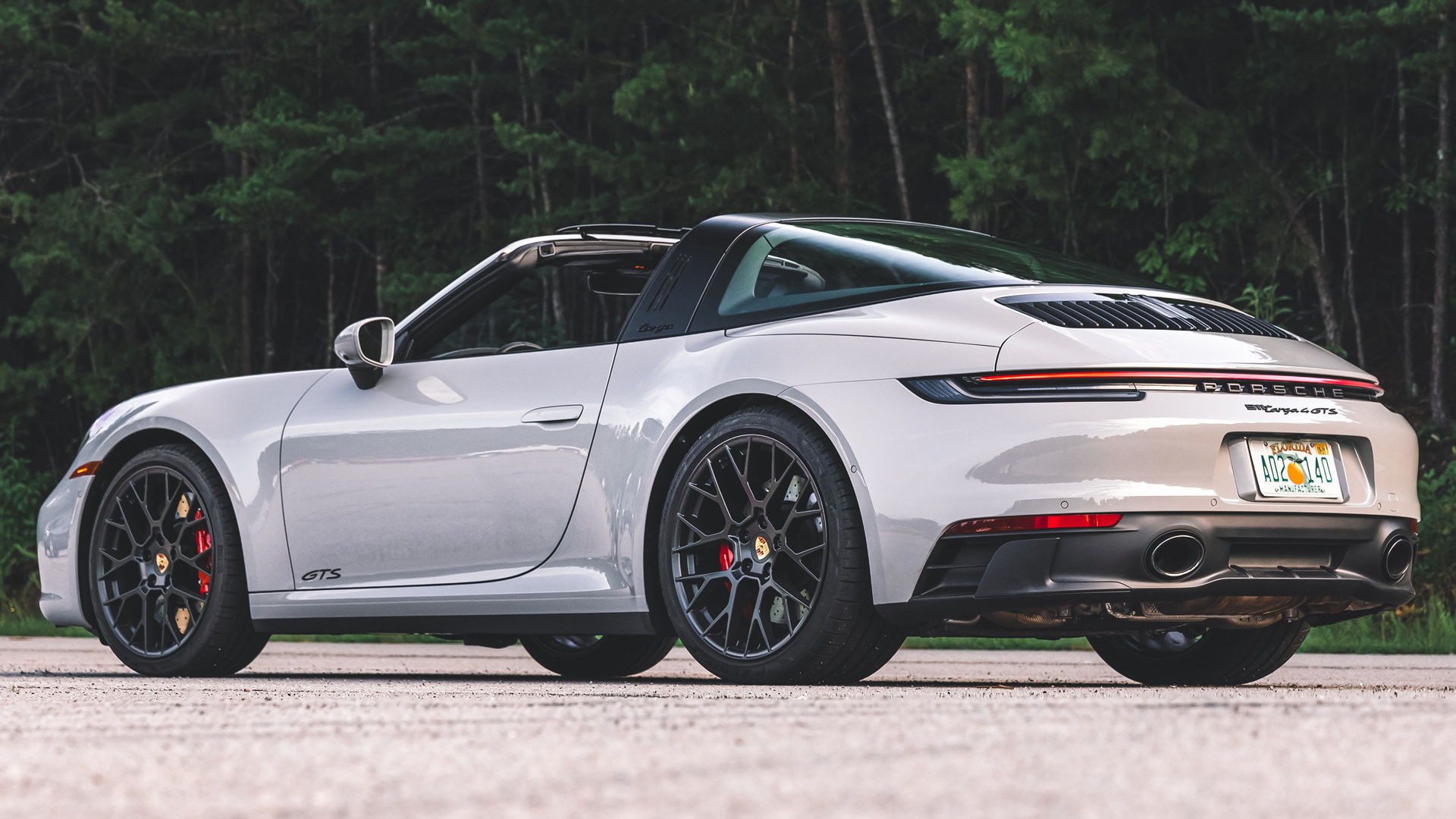 Porsche 911 Targa 4S Heritage Edition Zadní pohled