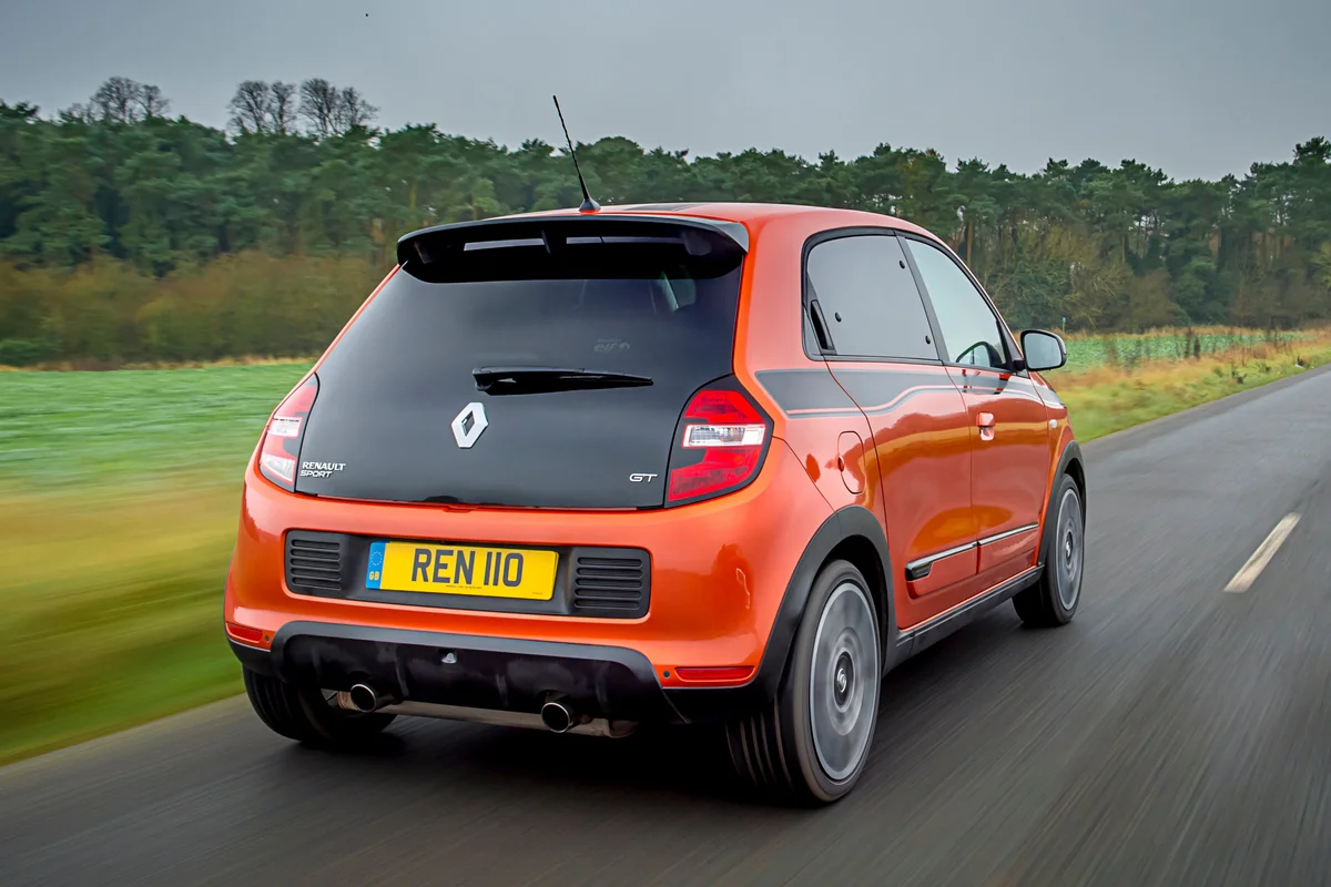 Renault Twingo SCe 65 Intens Rückansicht