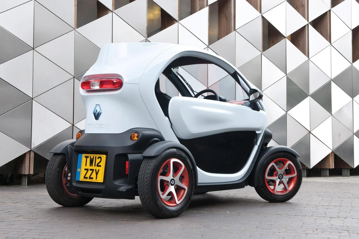 Renault Twizy 80 Intens Pohľad zozadu