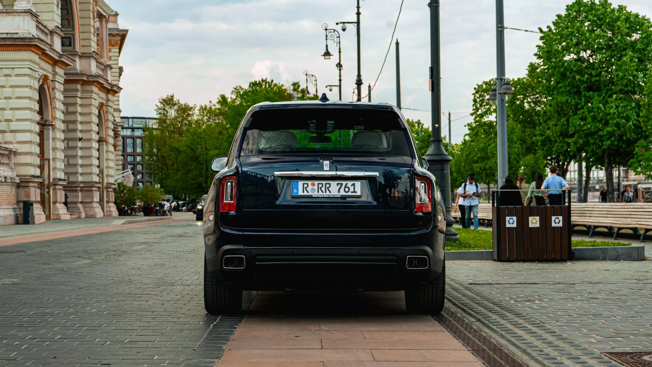 Rolls-Royce Cullinan Rückansicht