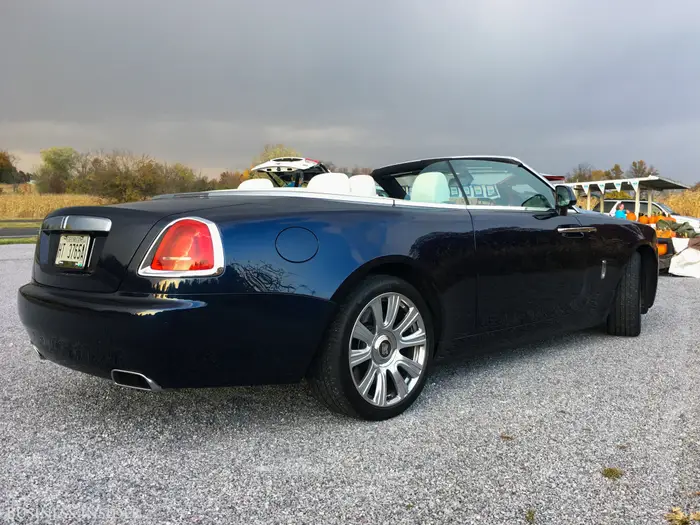 Rolls-Royce Dawn Rückansicht