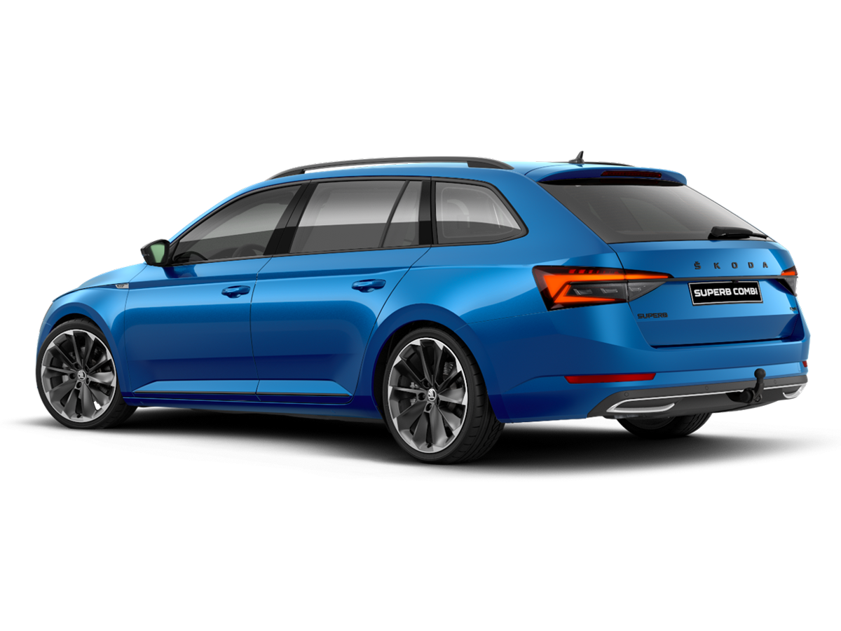 Skoda Superb Combi 1.4 TSI PHEV Business Edition Plus Pohľad zozadu