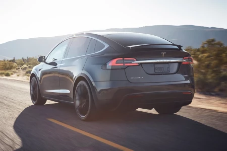 Náhľad Tesla Model X Performance Ludicrous Pohľad zozadu